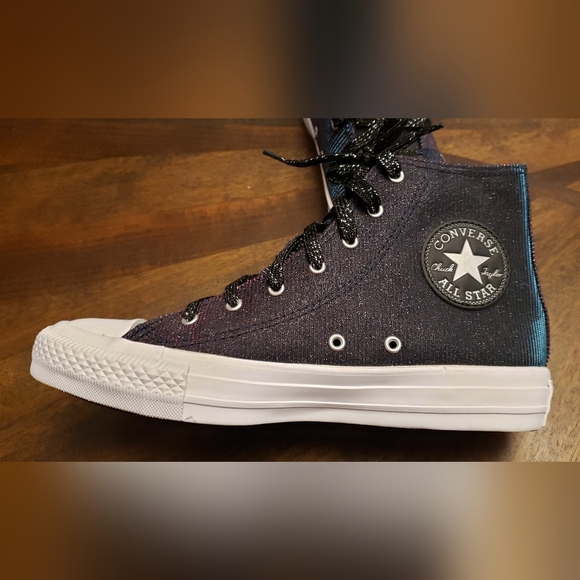 Converse Chuck Taylor All Star Glitter Fade High Tops Women’s 6.5 - Picture 5 of 16